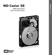 Western Digital HPBAAD0010HBK - HP SimpleSave External Hard Drive 1 TB Quick Install Manual