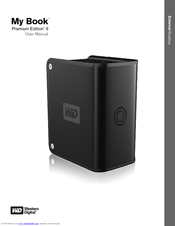 Western Digital My Book WDG2T10000 User Manual