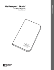 Western Digital WDMS2500 - My Passport Studio User Manual