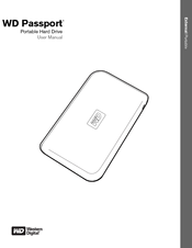 Western Digital WDXMS1600 - Passport Portable 160 GB External Hard Drive User Manual