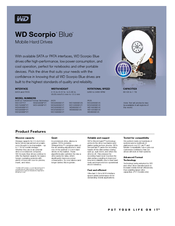 Western Digital Scorpio Blue WD1200BEVE Specifications