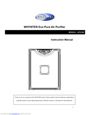 Whynter AFR-300 Instruction Manual
