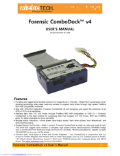 Wiebetech Forensic ComboDock v4 User Manual