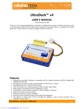 Wiebetech UltraDock v4 User Manual