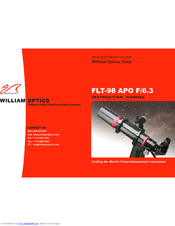 William Optics FLT 98 User Manual