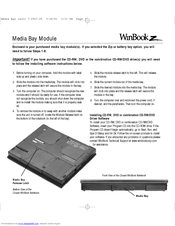 Winbook Z1 Supplementary Manual
