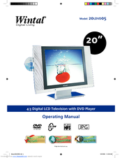 Wintal 20LDVD05 Operating Manual