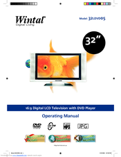Wintal 32LDVD05 Operating Manual