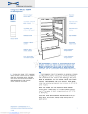 Sub-Zero I736TR User Manual