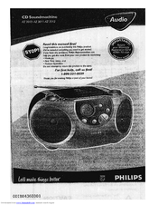 PHILIPS AZ3010/P00C Manual
