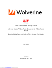 Wolverine ESP 5000 User Manual