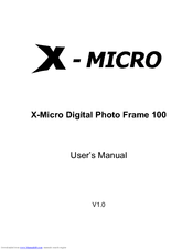 X-Micro XPFA-STD User Manual