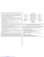 X10 KR22A Installation And Operating Instructions