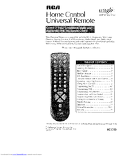 RCA RC1310 User Manual