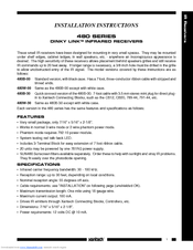 Xantech Dinky Link 480B-30 Install Manual
