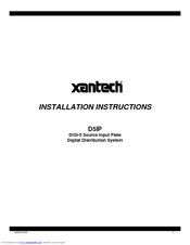 Xantech D5IP Installation Instructions Manual