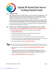 Xerox DocuColor 5799 Getting Started Manual
