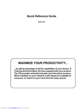 Xerox WorkCentre Pro 165 Quick Reference Manual