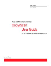 Xerox 6204 Copy/Scan Operation Manual