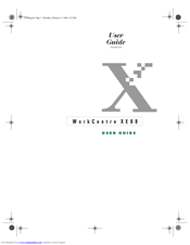 Xerox WorkCentre XE88 User Manual