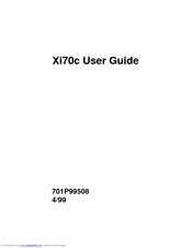 Xerox WorkCentre Xi70c User Manual