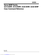 Xerox 4230 Reference Manual