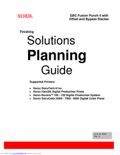 GBC Docutech 6100 Planning Manual