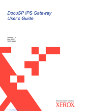 Xerox DocuSP IPS Gateway User Manual