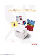 Xerox DocuPrint C55mp Supplementary Manual