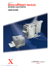 Xerox N4525FN - DocuPrint B/W Laser Printer User Manual
