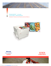 Xerox 7700DX - Phaser Color Laser Printer Advanced Features And Troubleshooting Manual