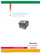 Xerox 8200N - Phaser Color Solid Ink Printer Networking Setup Manual