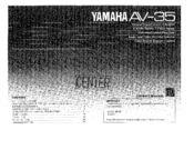 Yamaha AV-35 Owner's Manual