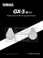 Yamaha GX-5 Owner's Manual