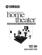 Yamaha YHT-300 Quick Connect Manual
