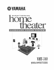 Yamaha YHT-340 Quick Connect Manual