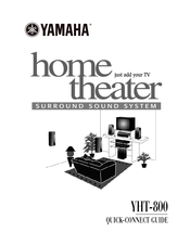 Yamaha YHT-800 Quick Connect Manual
