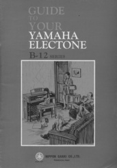 Yamaha Electone B-12IR Playing Manual