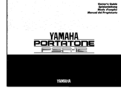 Yamaha PortaTone PSR-12 Owner's Manual