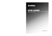 Yamaha HTR-5280 - AV Receiver - 5.1 Channel Owner's Manual
