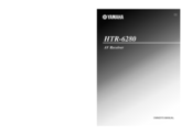 Yamaha HTR6280BL - HTR 6280 AV Receiver Owner's Manual