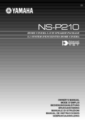 Yamaha NS-P210 Owner's Manual