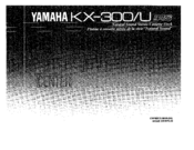 Yamaha KX-300 Owner's Manual