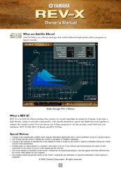 Yamaha Add-On Effects Owner's Manual