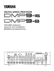 Yamaha DMP9-16 Owner's Manual