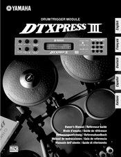 Yamaha DTXPRESS III Owner's Manual