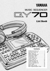 Yamaha QY70 Manuals | ManualsLib