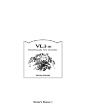 Yamaha VL1-m Owner's Manual