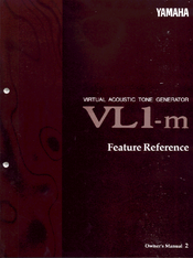 Yamaha VL1-m Feature Reference