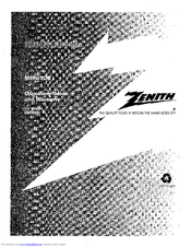 Zenith PRO880 Operating Manual